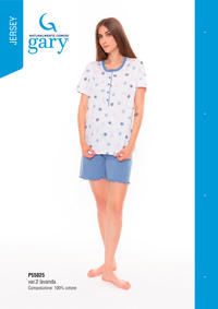 WOMEN'S PAJAMAS M/M P55025 Tellini S.r.l. Wholesale Clothing